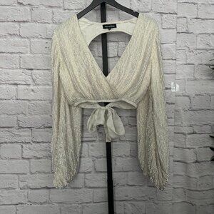 Retrofete Viva Sequin Top